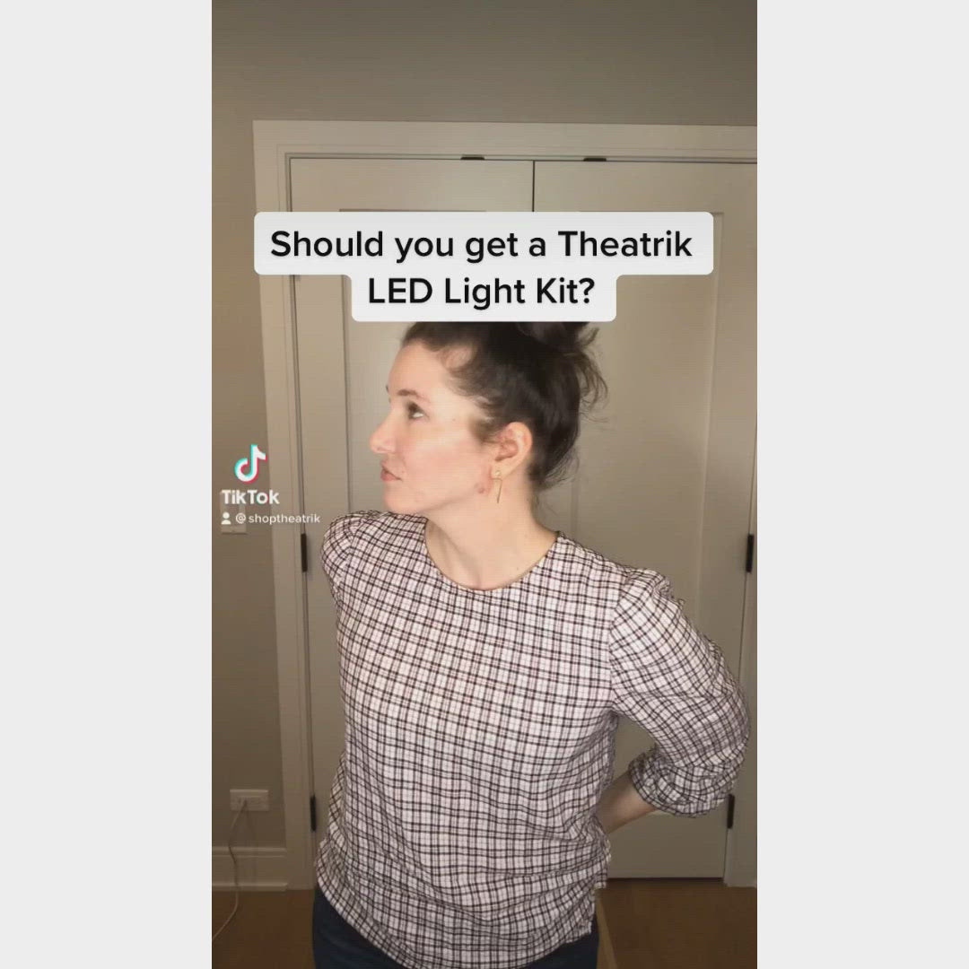 video showing other uses for led light kit, ring light