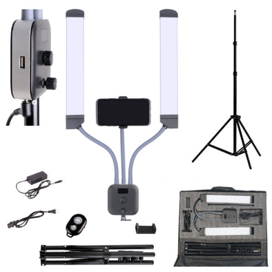 Ring Light alternative with remote, stand and carrying case