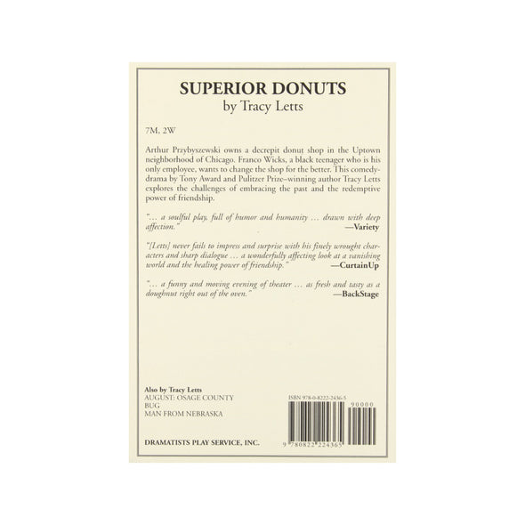 SUPERIOR DONUTS by Tracy Letts